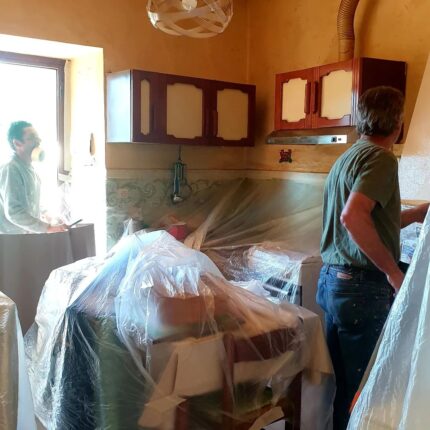 pintura de caucho para paredes